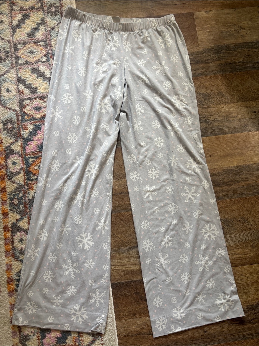 Shimera Gray Snowflake Pajama Pants